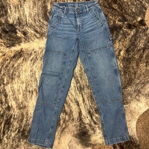 American Eagle Outfitters Women's Straight-Leg Carpenter Jeans